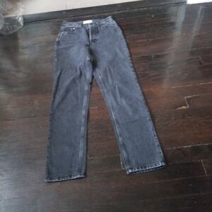 Everlane The 90s Cheeky Jean Womans Size 24 Regular Color Black Cozy Comfort...